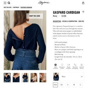 Sezane Gaspard Sweater - M